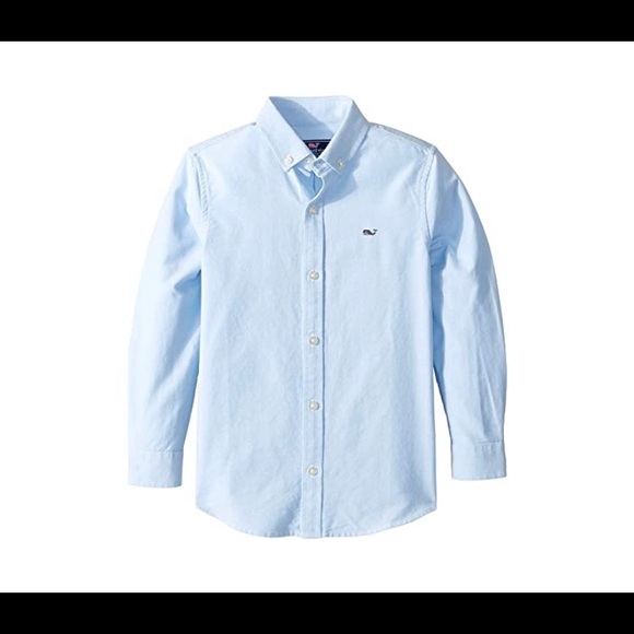 Vineyard Vines Other - Vineyard Vines Boys Blue Oxford Shirt Small 8-10